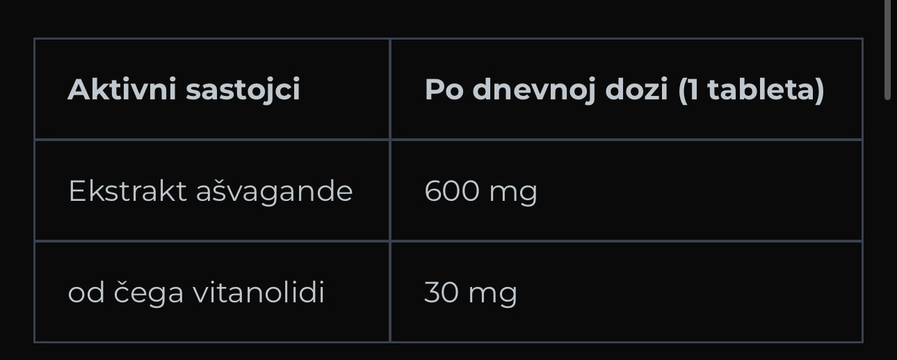 Yamamoto ashwagandha (60tablets)
