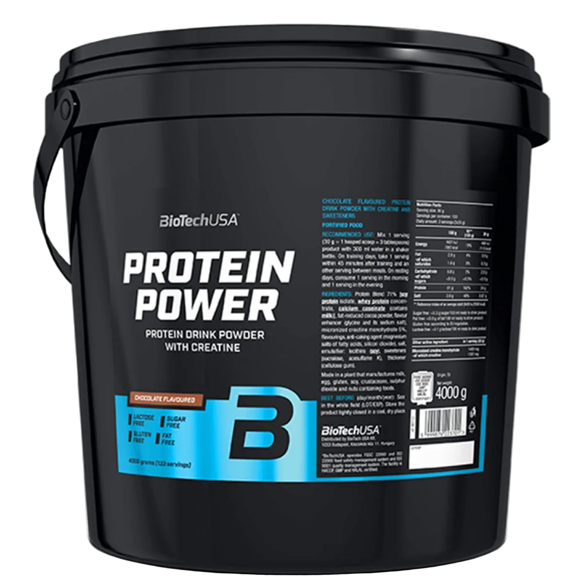 BioTechUSA Protein Power 4kg Čokolada