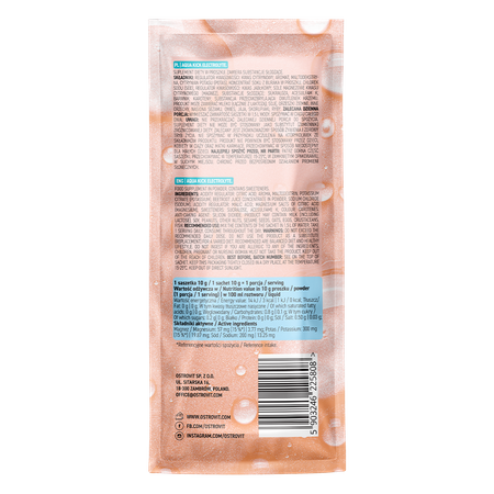 Aqua Kick Electrolyte - Peach (10g)