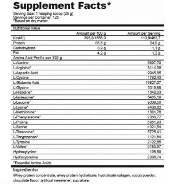 THE Amino Whey 3,5kg Jafa