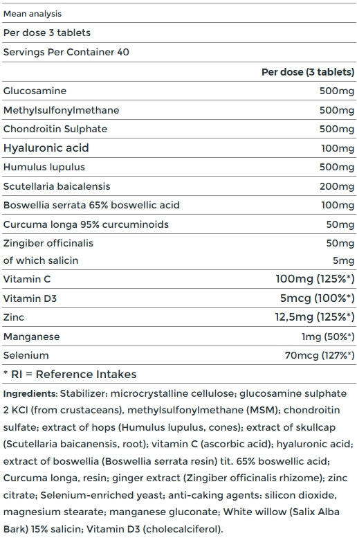 Yamamoto Arthromine Glucosamine 120 tabs