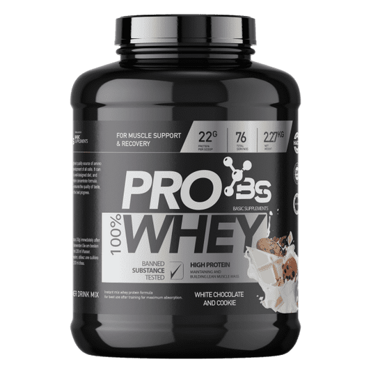 Basic PRO Whey – White Chocolate & Cookies (2.27kg)