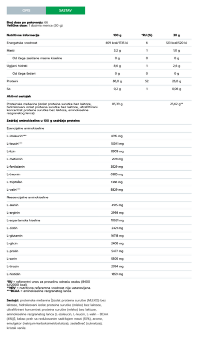 5Stars Whey - Jagoda (3kg)