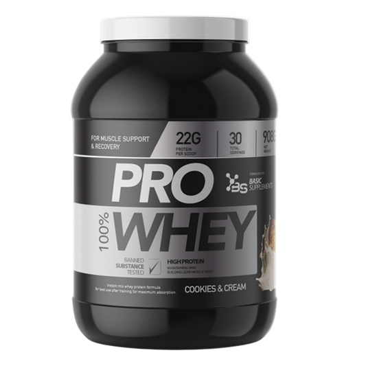 Basic PRO Whey - Cookies & Cream (908g)