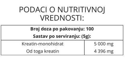 Vitalikum Creatine Pure 500g