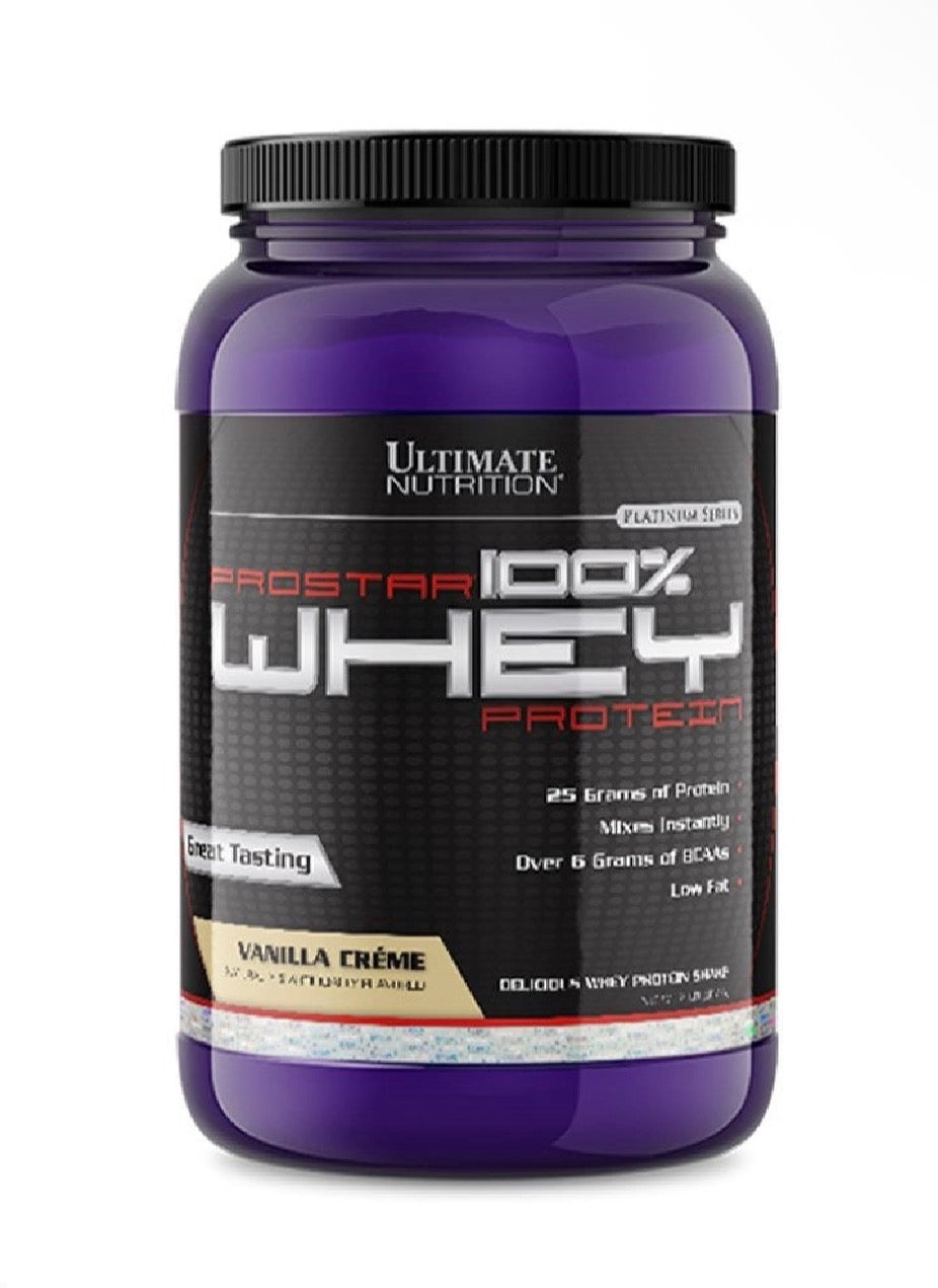 Ultimate Nutrition Prostar whey protein Vanilla creme 907g