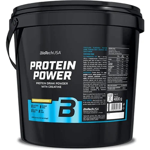 BioTechUSA Protein Power 4kg Vanila