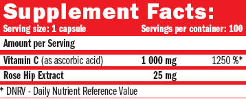 AMIX C-Vitamin 1000mg (100capsules)