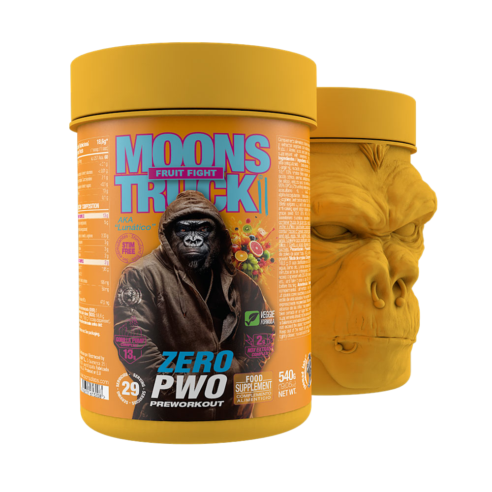 Moons Truck Zero preworkout bez kofeina 540g Fruit Fight