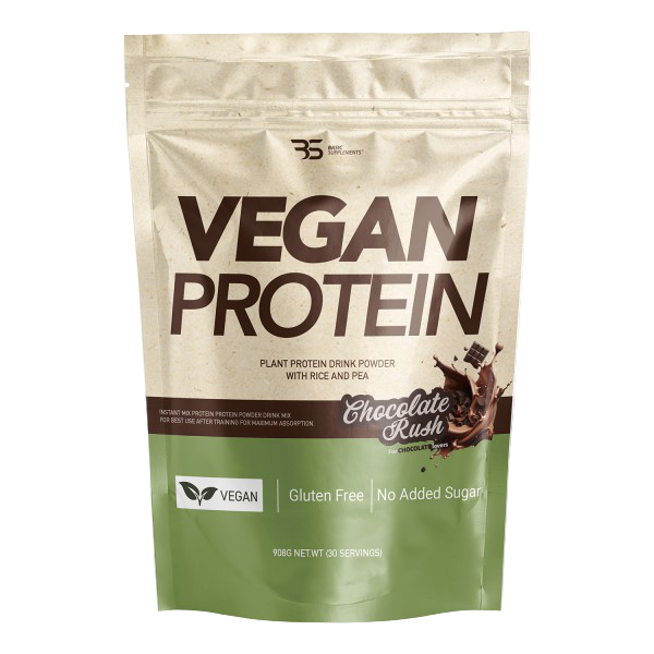 Basic Vegan Protein – Chocolate Rush 908g