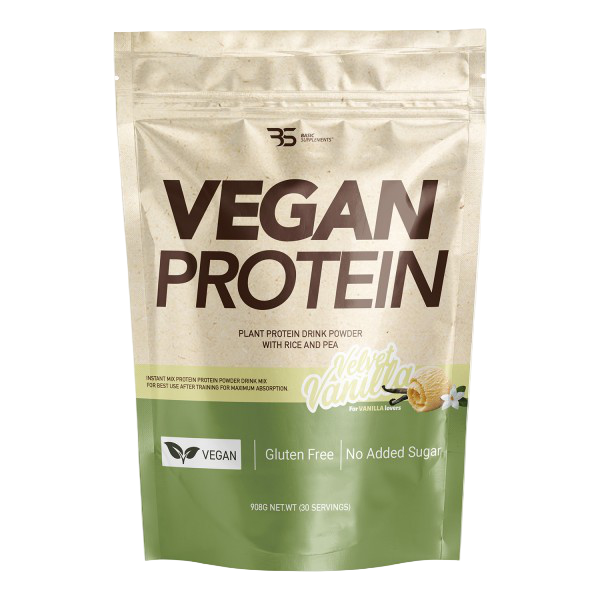 Basic Vegan Protein - Velvet Vanilla 908g