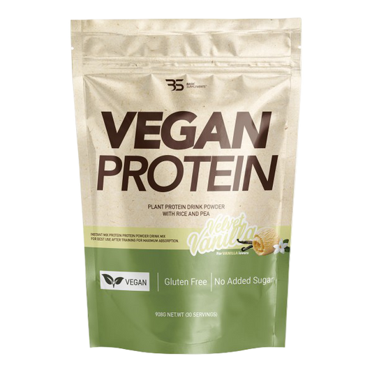 Basic Vegan Protein - Velvet Vanilla 908g