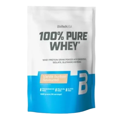 BioTechUSA Pure Whey 1000g BURBON-VANILA