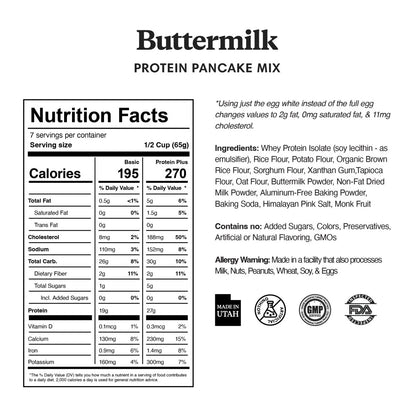 Basic Protein Pancake Mix