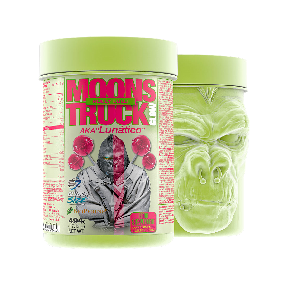 MOONS TRUCK II GLOW Preworkout 494G Holy Lolli