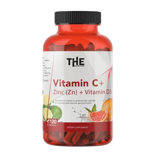THE Nutrition Vitamin C + Cink + D3