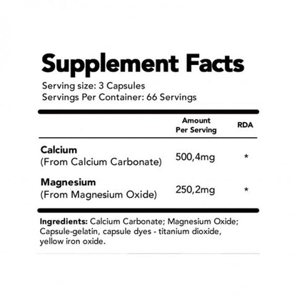 THE Nutrition Ca/Mg 200 caps
