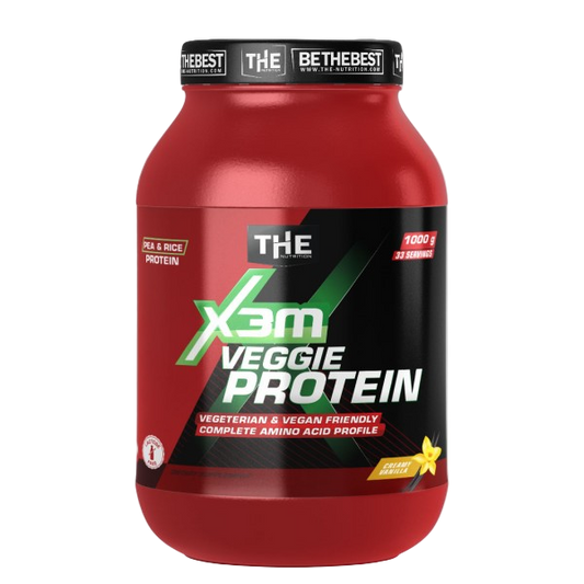 THE Nutrition X3M Veggie Protein 1kg Vanilla