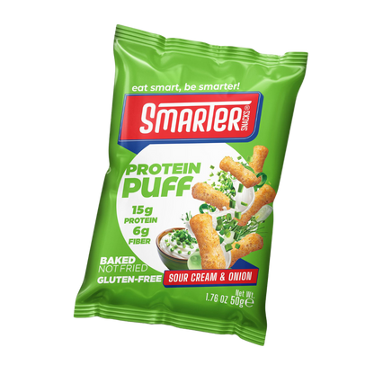 Smarter Snacks Puff Sour Cream 50g