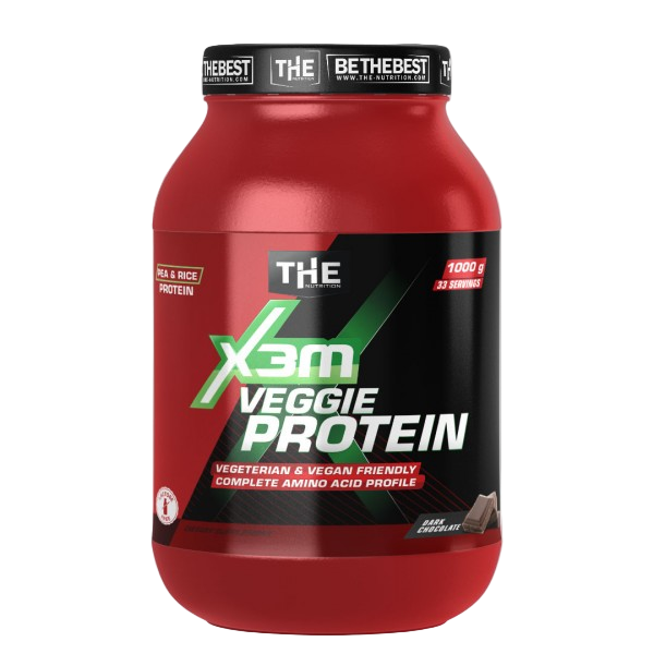 THE Nutrition X3M Veggie Protein 1kg Chocolate